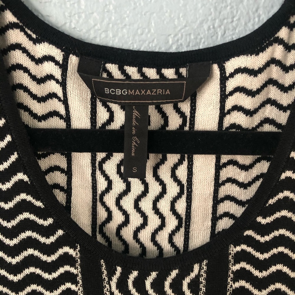 Bcbg peplum blouse (knit)